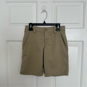 Under Amour Boys’ UA Match Play Tan Shorts Size YSM